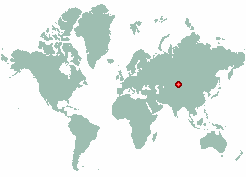 Urdzharskiy Rayon in world map