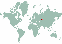 Zelenovka in world map