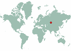 Raevka in world map